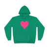 TOOLOUD Big Pink Heart Valentine's Day Unisex Hoodie Sweatshirt