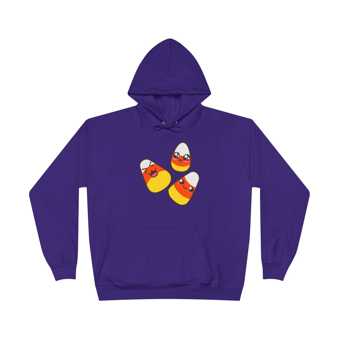 Cute Candy Corn Family Halloween Adult Hoodie Sweatshirt by TOOLOUD