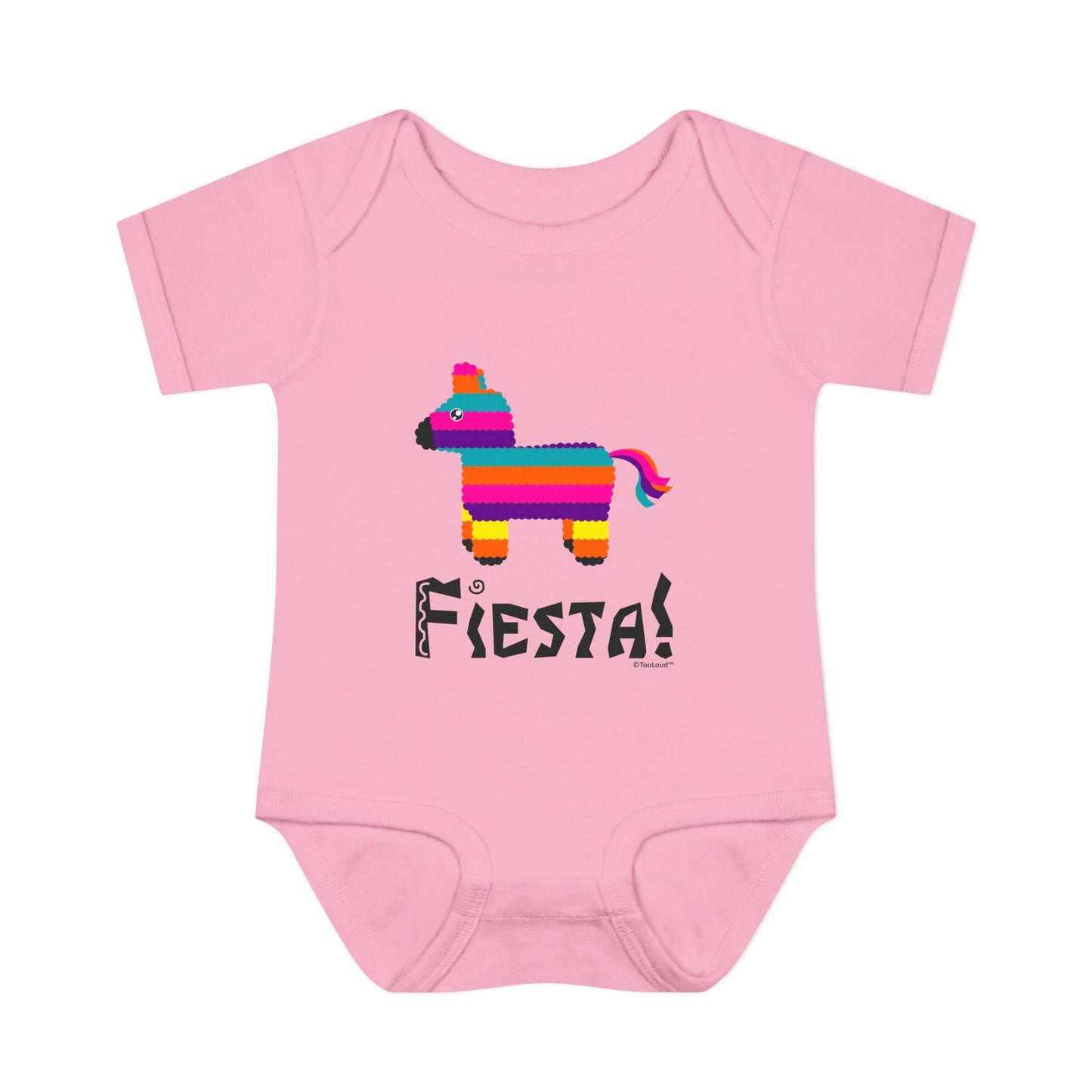 Colorful Piñata Design – Fiesta Baby Romper Bodysuit by TOOLOUD