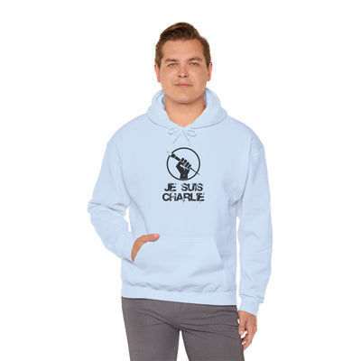 TOOLOUD Je Suis Charlie Hooded Unisex Sweatshirt