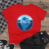 TooLoud Iceberg Just The Tip Women's Cotton T-Shirt