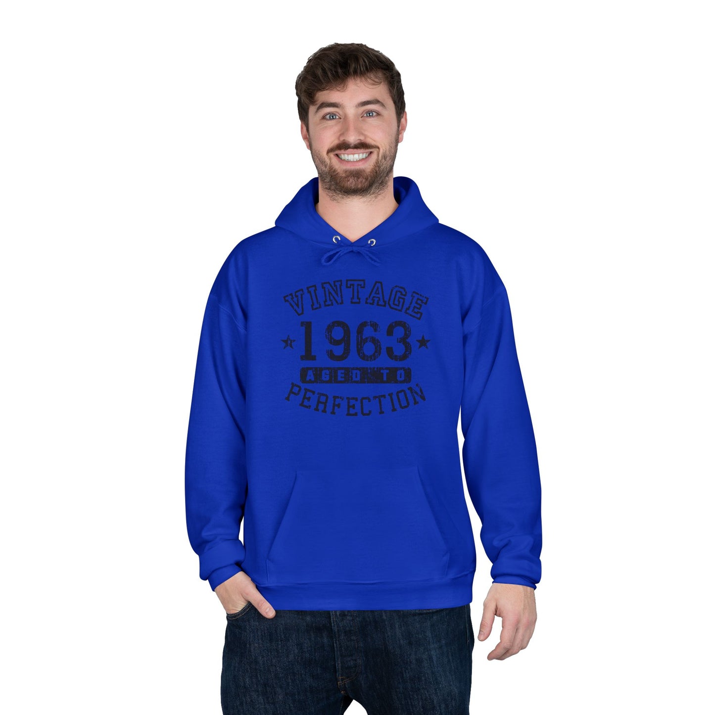 1963 – Vintage Birth Year Hoodie Sweatshirt by TOOLOUD