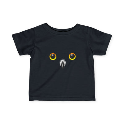 Cute Snowy Owl Face Infant T-Shirt By TOOLOUD
