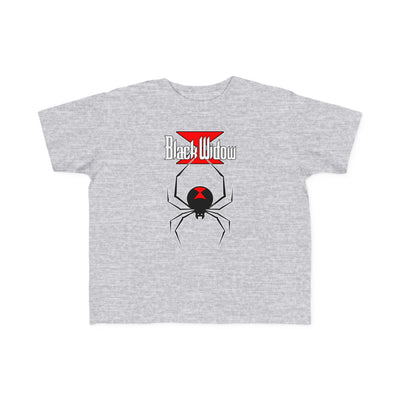 Black Widow Spider Design - Logo Toddler T-Shirt By TOOLOUD