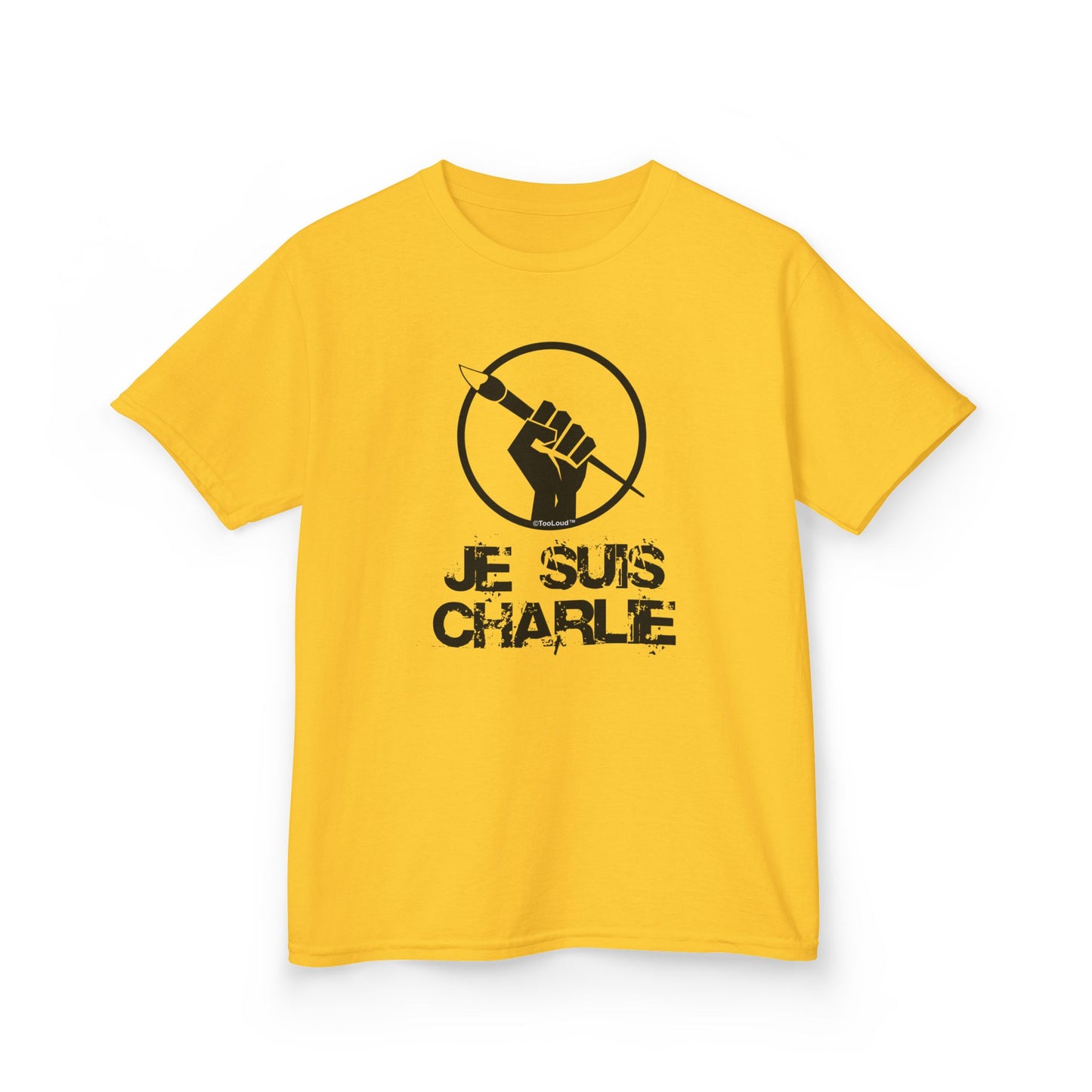 Je Suis Charlie Children's Heavy T-Shirt by TOOLOUD