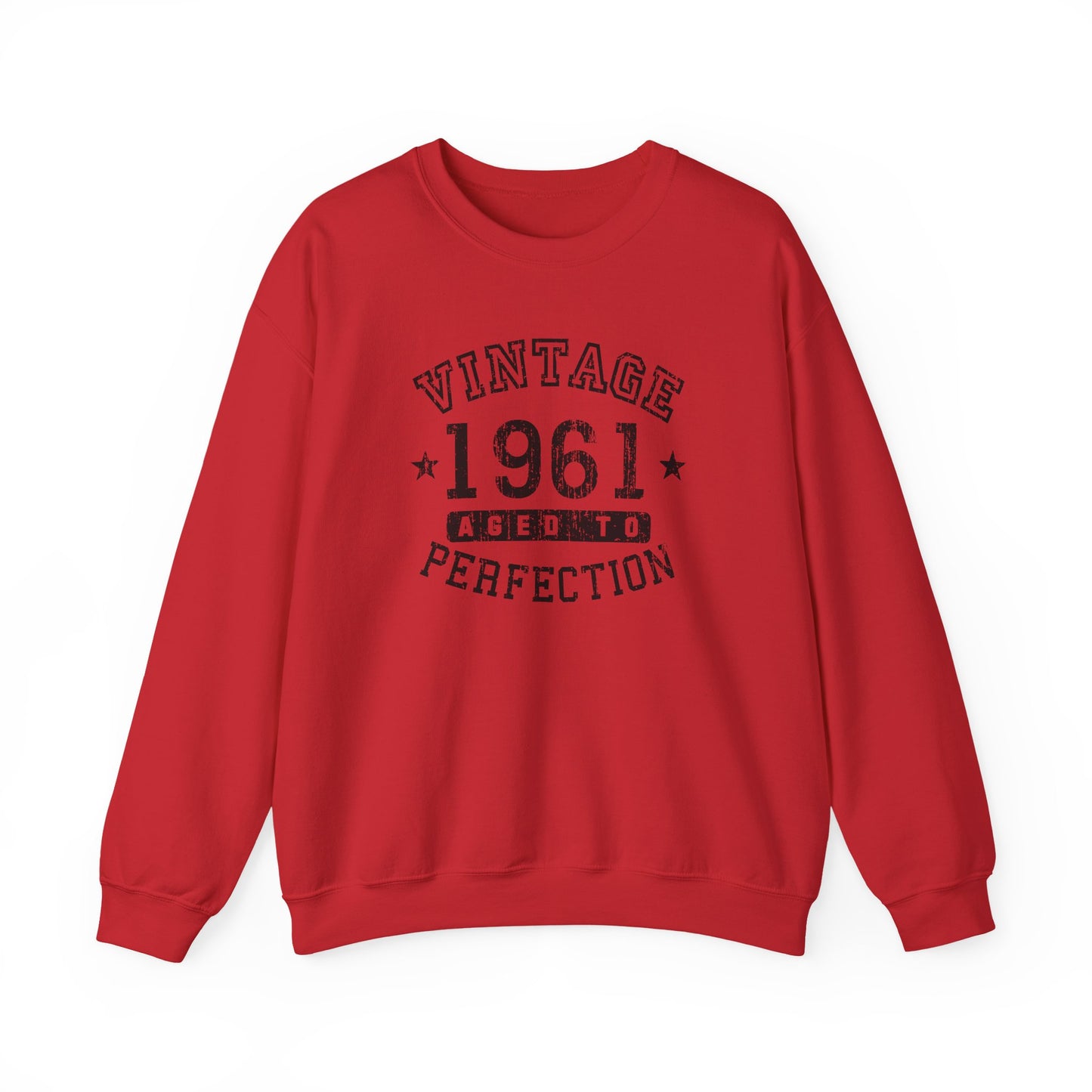60th Birthday Vintage Birth Year 1961 Crewneck Sweatshirt by TOOLOUD