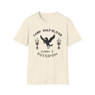 TOOLOUD Cabin 3 Poseidon Camp Half-Blood Women’s Unisex T-Shirt