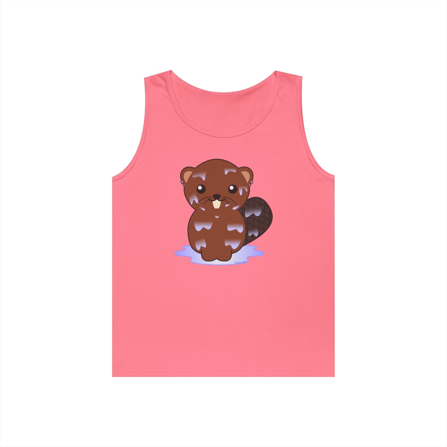 Cute Wet Beaver Loose Tank Top by TOOLOUD