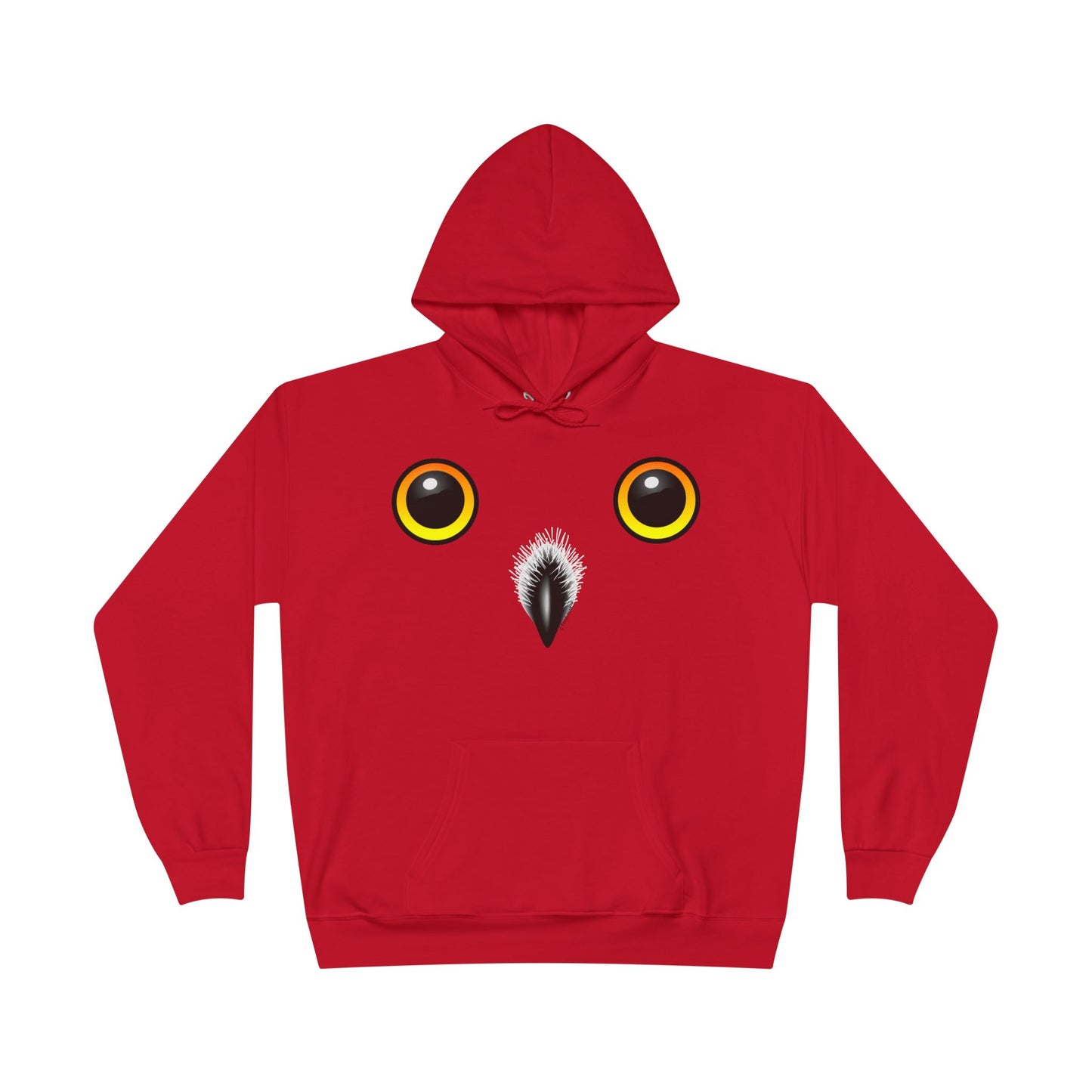 Cute Snowy Owl Face Hoodie Pullover Sweatshirt by TOOLOUD™