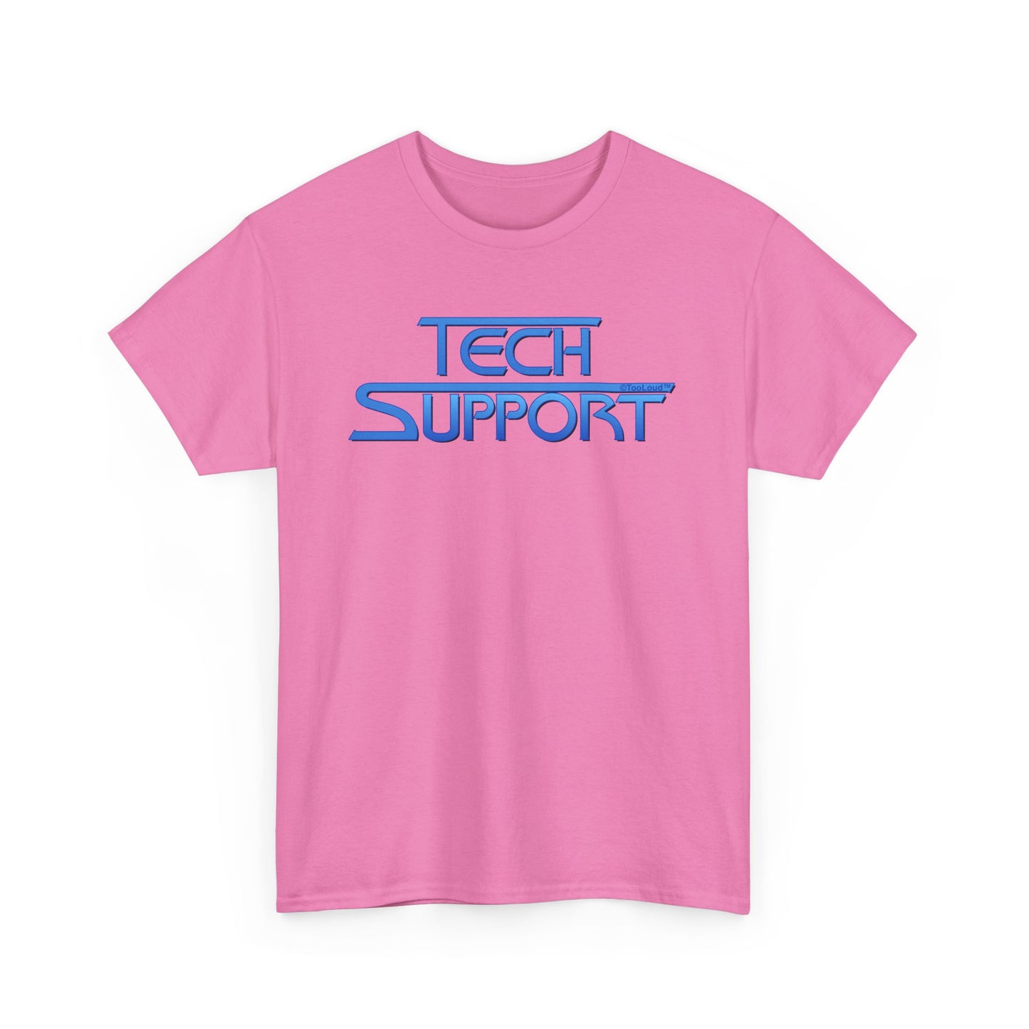 Tech Support Logo Unisex Cotton Tee T-Shirt by TOOLOUD