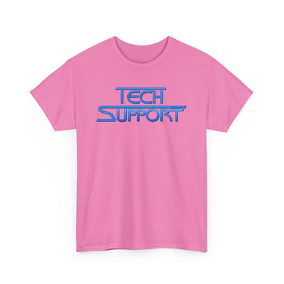 Tech Support Logo Unisex Cotton Tee T-Shirt by TOOLOUD