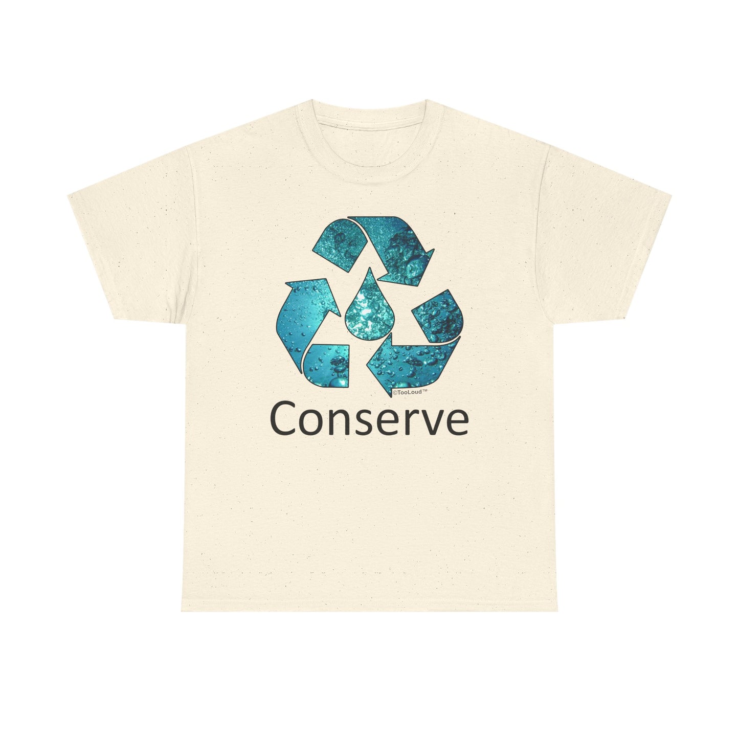 Sustainable Water Conservation Adult T-Shirt by TOOLOUD