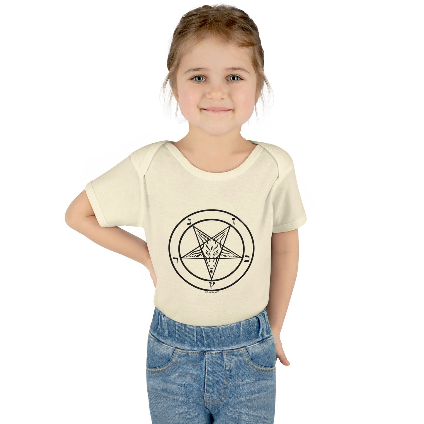 Sigil of Baphomet Baby Romper Bodysuit by TOOLOUD