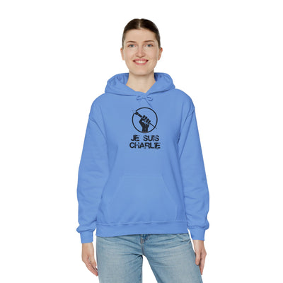 TOOLOUD Je Suis Charlie Hooded Unisex Sweatshirt