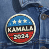 Kamala Harris 2024 Button - Pinback, Harris Supporter Pin-Button