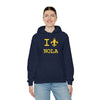 TooLoud I Love NOLA Fleur de Lis Unisex Hoodie Sweatshirt