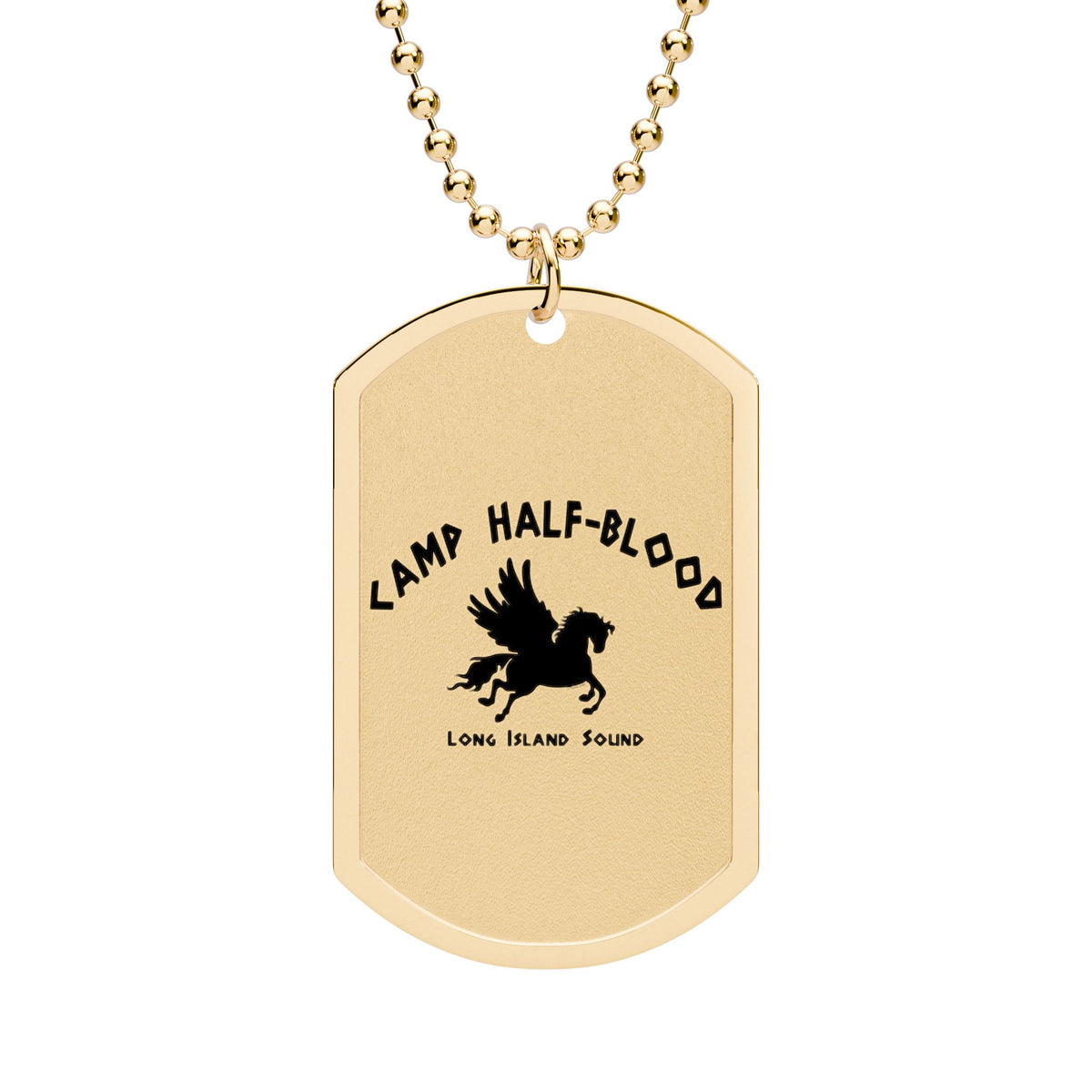 New Camp Half-Blood Dog Tag with 24" Chain by TOOLOUD