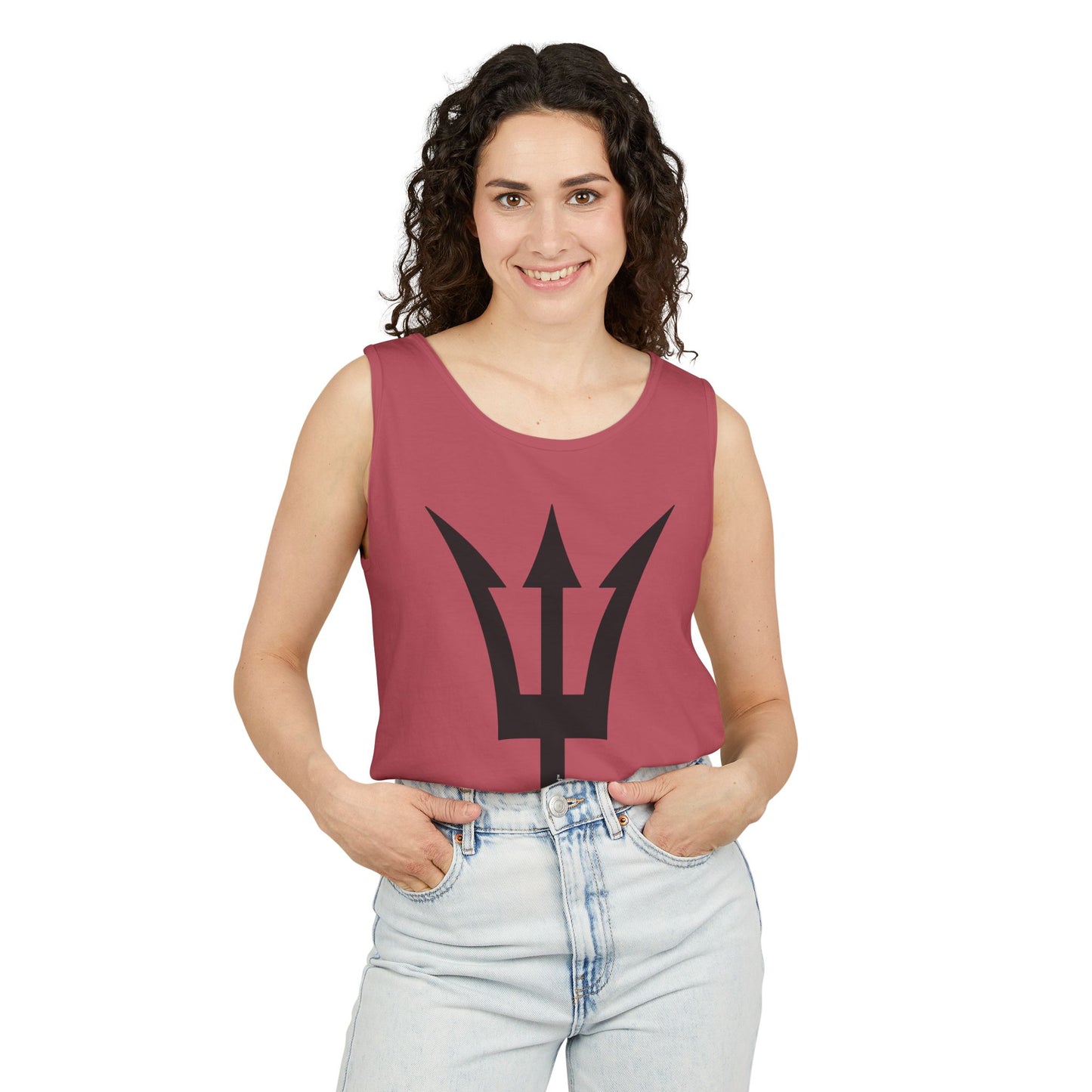 Trident of Poseidon Unisex Loose Tank Top by TOOLOUD
