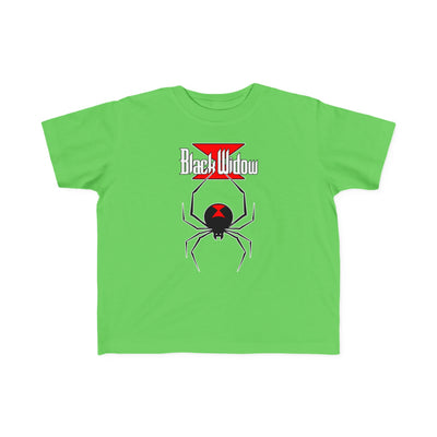 Black Widow Spider Design - Logo Toddler T-Shirt By TOOLOUD