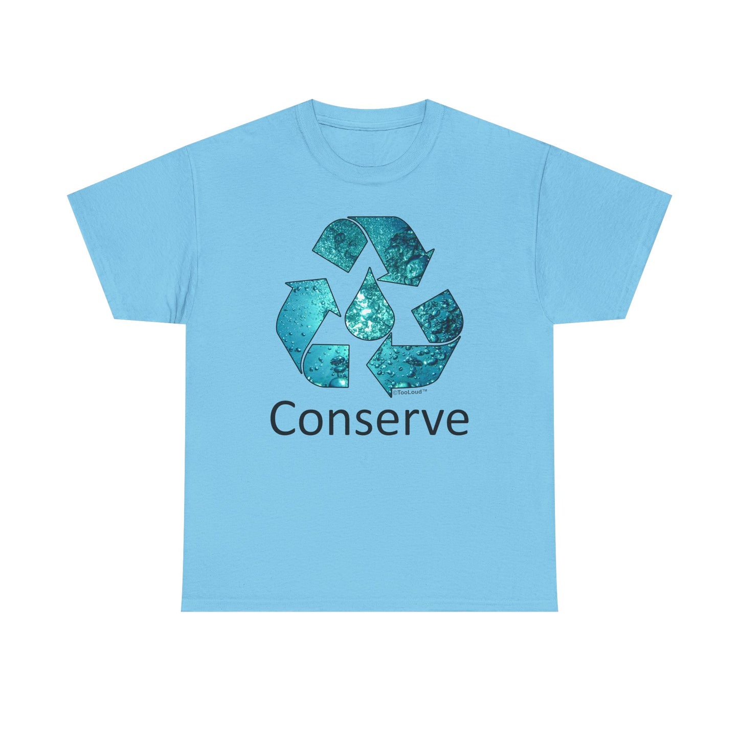 Sustainable Water Conservation Adult T-Shirt by TOOLOUD