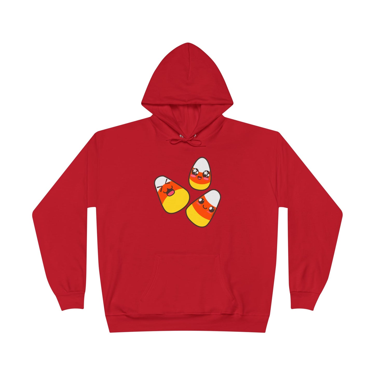 Cute Candy Corn Family Halloween Adult Hoodie Sweatshirt by TOOLOUD