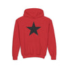 TooLoud Black Star Youth Children’s Hoodie Sweatshirt