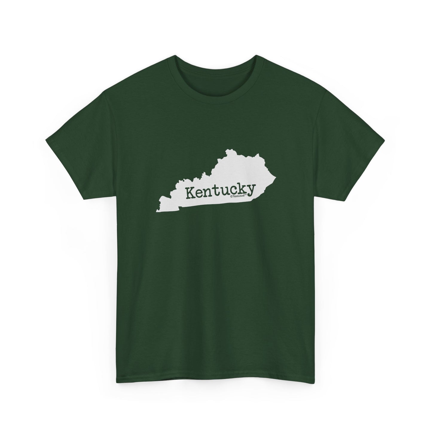 Kentucky – United States Shape Adult Dark T-Shirt by TOOLOUD