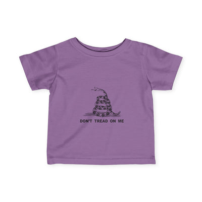 Subdued Don't Tread On Me Gadsden Flag Rattlesnake Infant T-Shirt