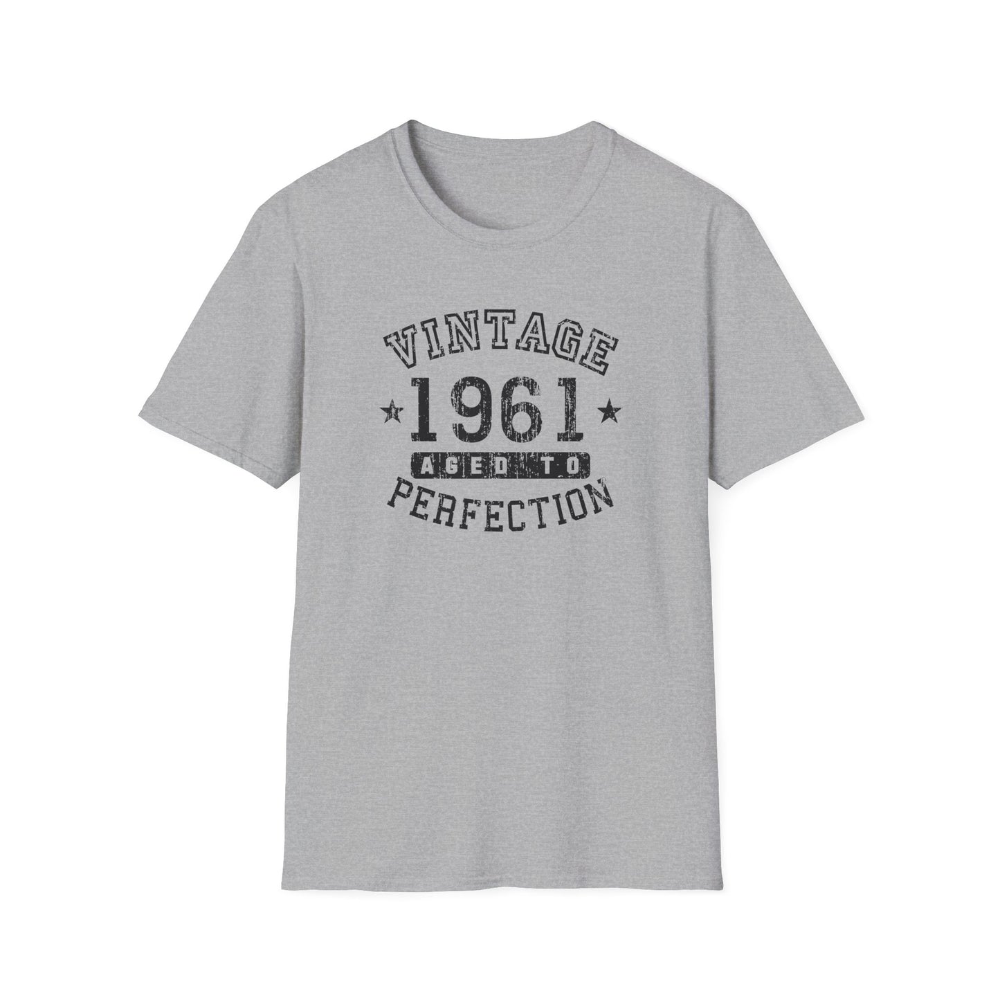 Customized Retro Birth Year Worn-In Unisex Tee for Adults – Exclusively by TooLoud
