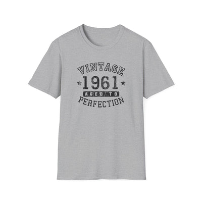 Customized Retro Birth Year Worn-In Unisex Tee for Adults – Exclusively by TooLoud