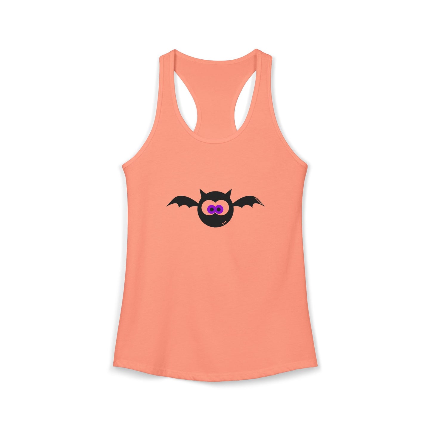 Vampire Bat Halloween Women's Racerback Tank Top by TOOLOUD