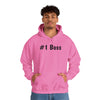 TooLoud #1 Boss Text - Boss Day Unisex Hoodie Sweatshirt