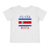 TOOLOUD Costa Rica Flag Toddler T-Shirt