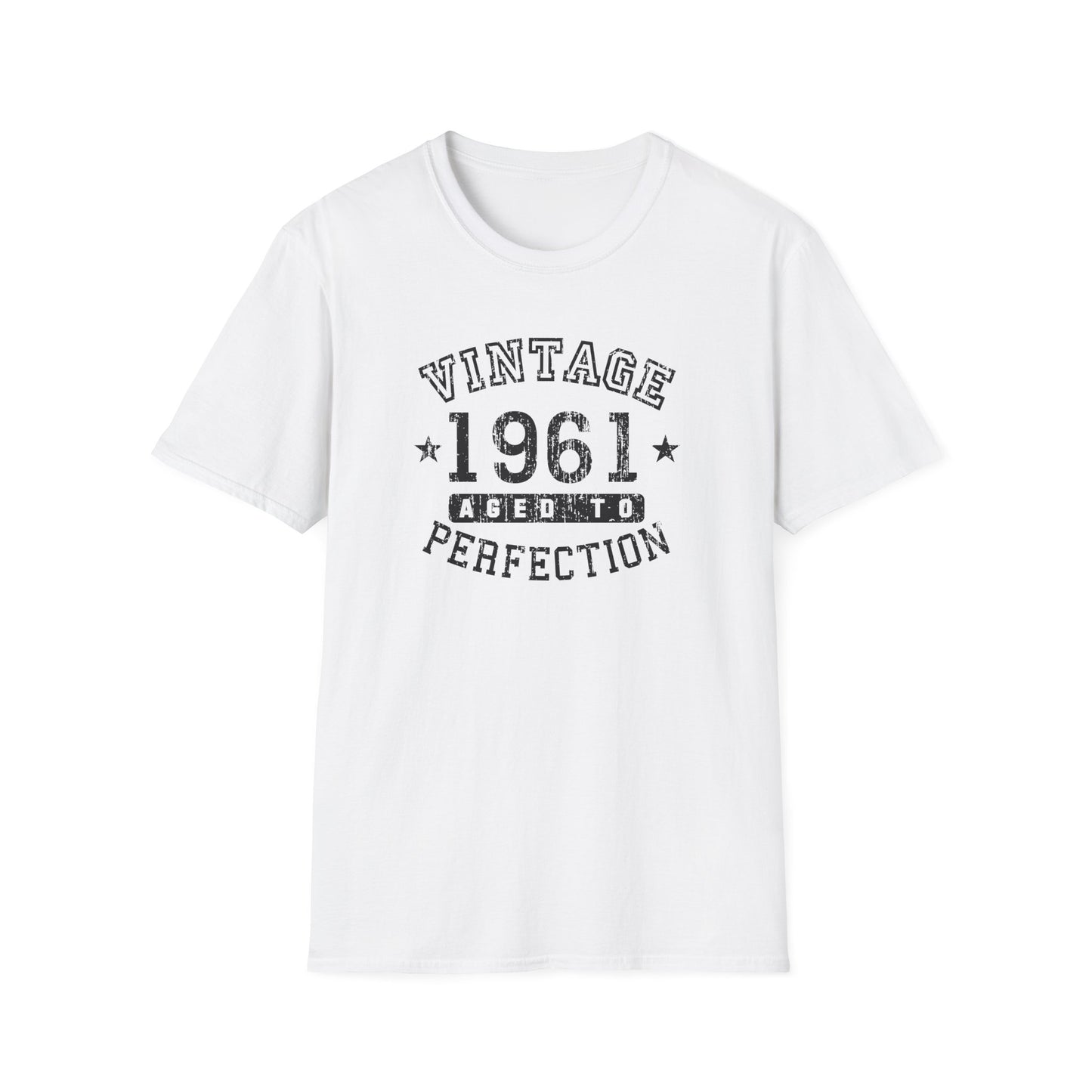 Customized Retro Birth Year Worn-In Unisex Tee for Adults – Exclusively by TooLoud