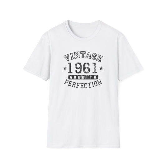 Customized Retro Birth Year Worn-In Unisex Tee for Adults – Exclusively by TooLoud