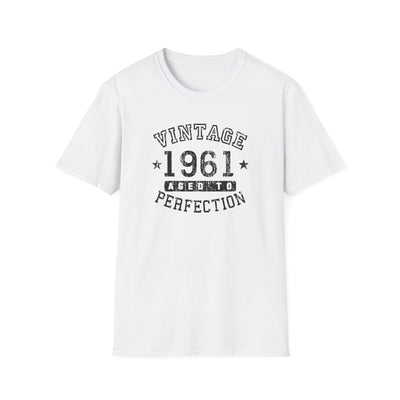 Customized Retro Birth Year Worn-In Unisex Tee for Adults – Exclusively by TooLoud