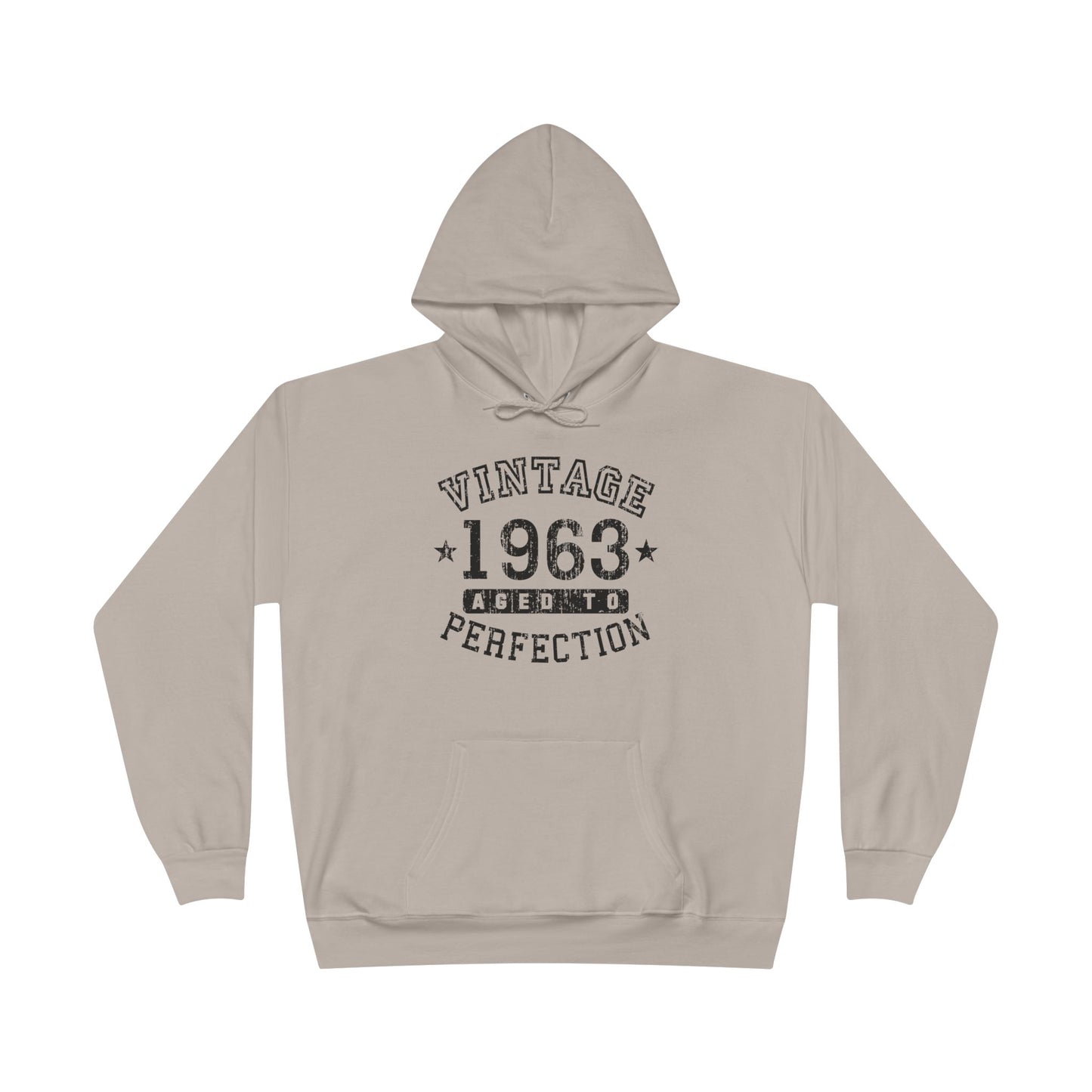 1963 – Vintage Birth Year Hoodie Sweatshirt by TOOLOUD