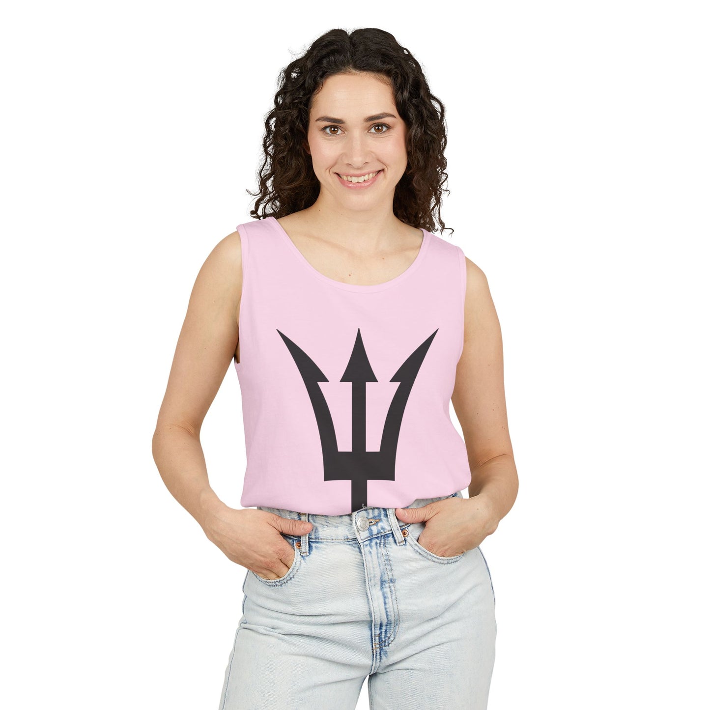 Trident of Poseidon Unisex Loose Tank Top by TOOLOUD