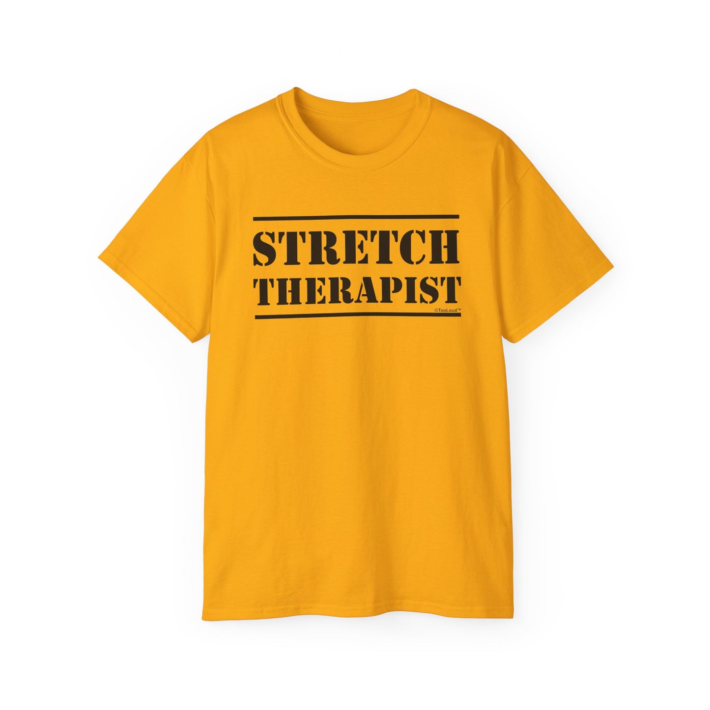 Stretch Therapist Text Women’s T-Shirt by TOOLOUD