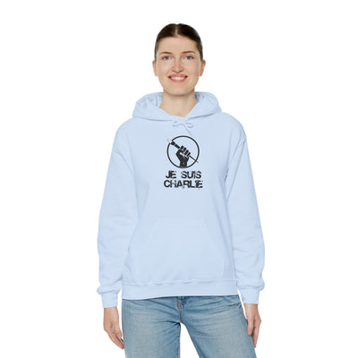 TOOLOUD Je Suis Charlie Hooded Unisex Sweatshirt