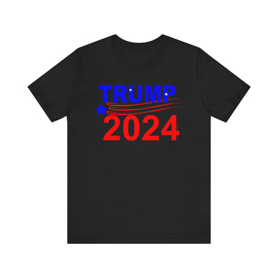 Trump 2024 President Political Unisex Short Sleeve Tee for Men or Women