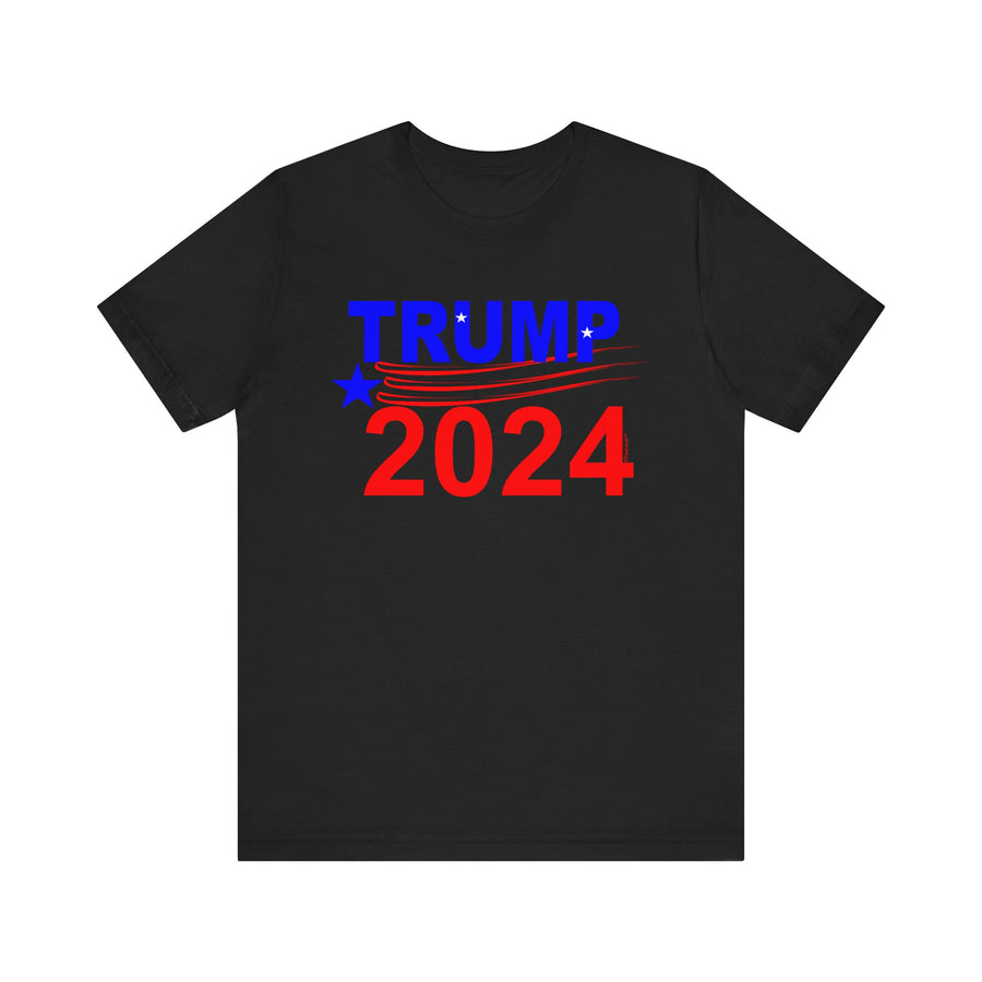 Trump 2024 President Political Unisex Short Sleeve Tee for Men or Women