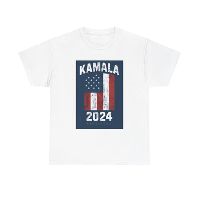 Kamala 2024 American Flag T-Shirt Unisex Adult