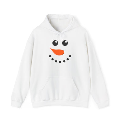 TOOLOUD Snowman Face Christmas Adult Unisex Hoodie Sweatshirt