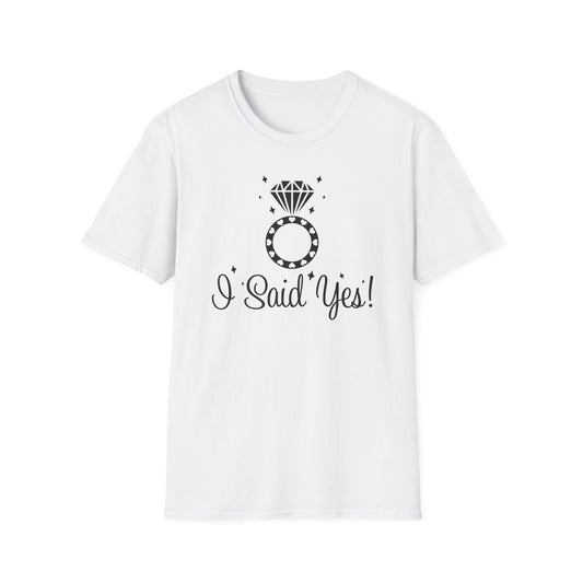 I Said Yes – Diamond Ring Women's T-Shirt by TOOLOUD