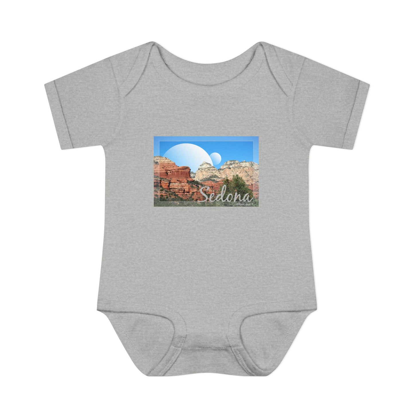 Abstract Sedona Baby Romper Bodysuit by TOOLOUD
