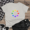 Rainbow Pot - Marijuana Leaf Women’s T-Shirt