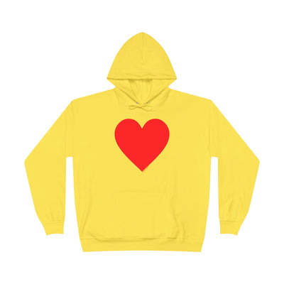 TOOLOUD Big Red Heart Valentine's Day Hoodie Sweatshirt – Romantic & Cozy Gift