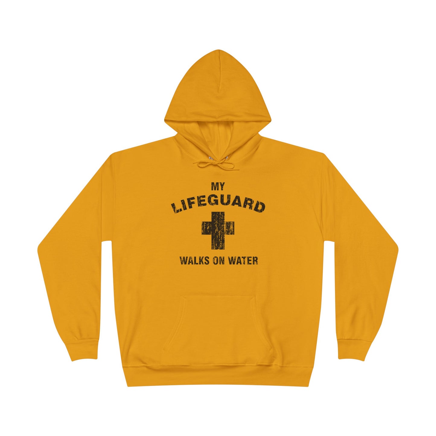 My Lifeguard Walks On Water Easter Pullover Hoodie Sweatshirt by TOOLOUD™