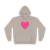 TOOLOUD Big Pink Heart Valentine's Day Unisex Hoodie Sweatshirt